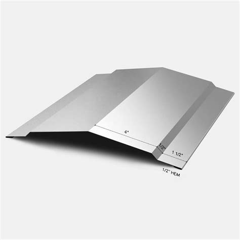 sheet metal roof ridge cap|metal roof ridge cap sizes.